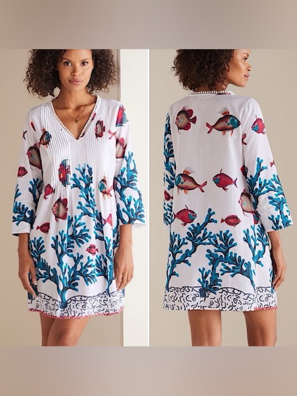 Soft Surroundings Women Seychelles Tunic 2X